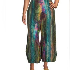 bryn Walker Nebulosa Multicolor Abstract Pants Size L